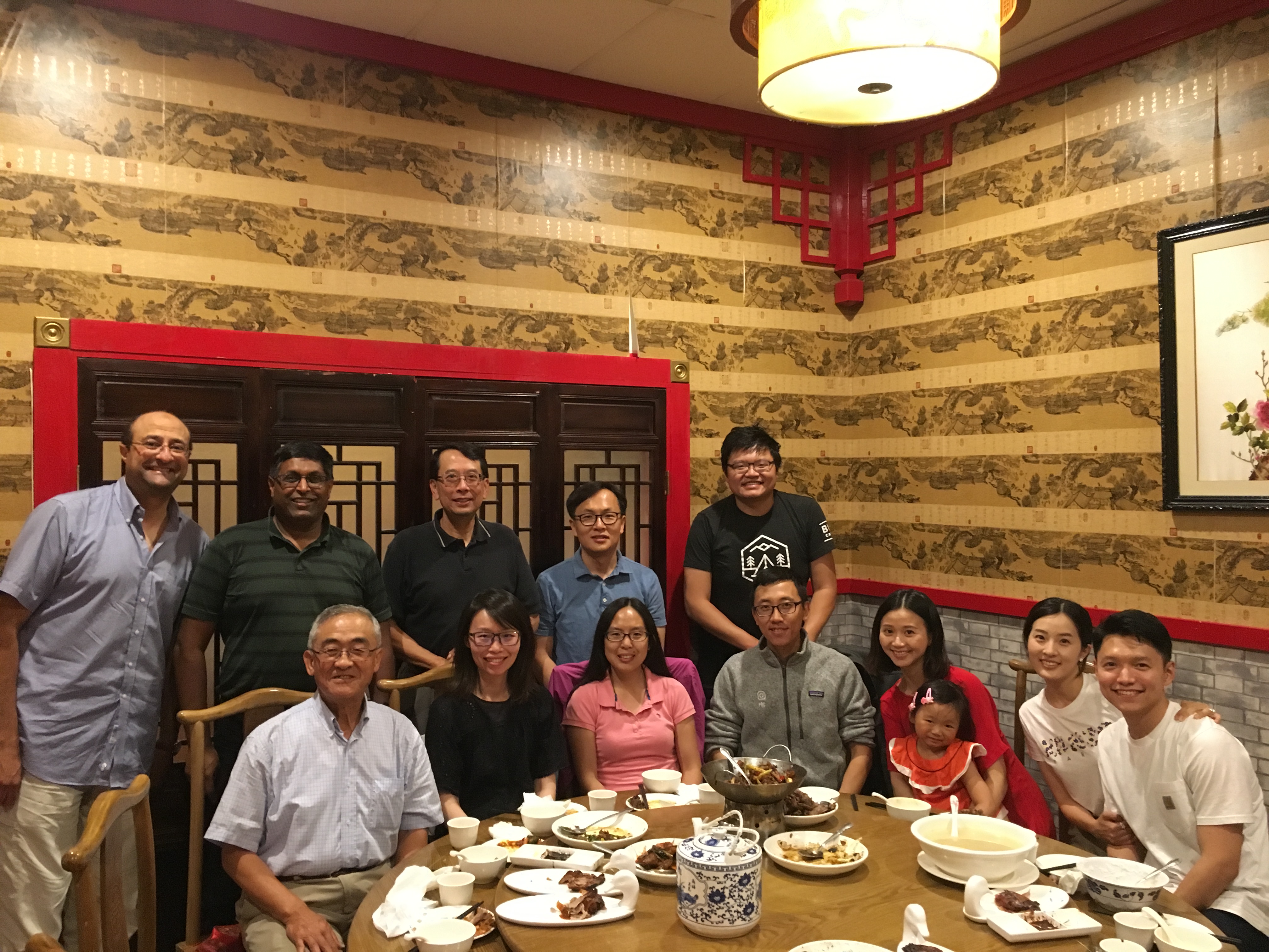 RTCL alumni in the Bay area gathering with Prof. Shin at Cupertino, CA, 08/14/2019
